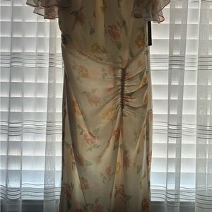 Floral Ruffled Dress